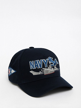 Бейсболка "ВМФ NAVY w", 100% хлопок