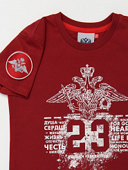 Футболка дет "23" с рибаной, 100% хлопок